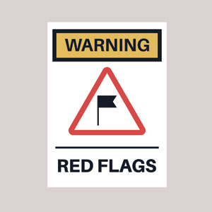 Warning sign - red flags of manipulation tactics in custody battles - Greenberg Legal Group LLC.